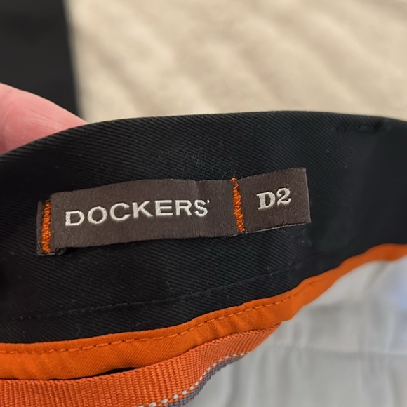 DOCKERS D2 BLACK CREASED DRESS PANTS 33/30 - Picture 3 of 6